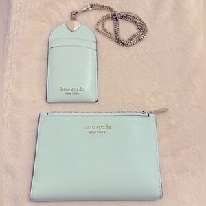 Kate Spade Chain ID Lanyard and Travel Doc Wallet
